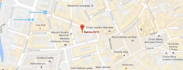 Kaprova 42/14, 110 00 Praha 1